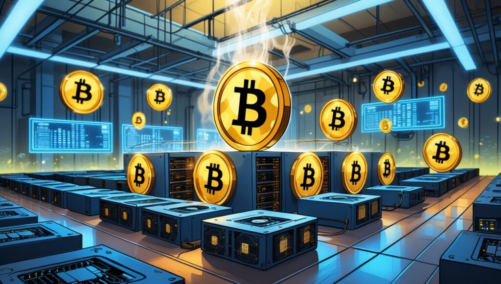 майнинг биткоина