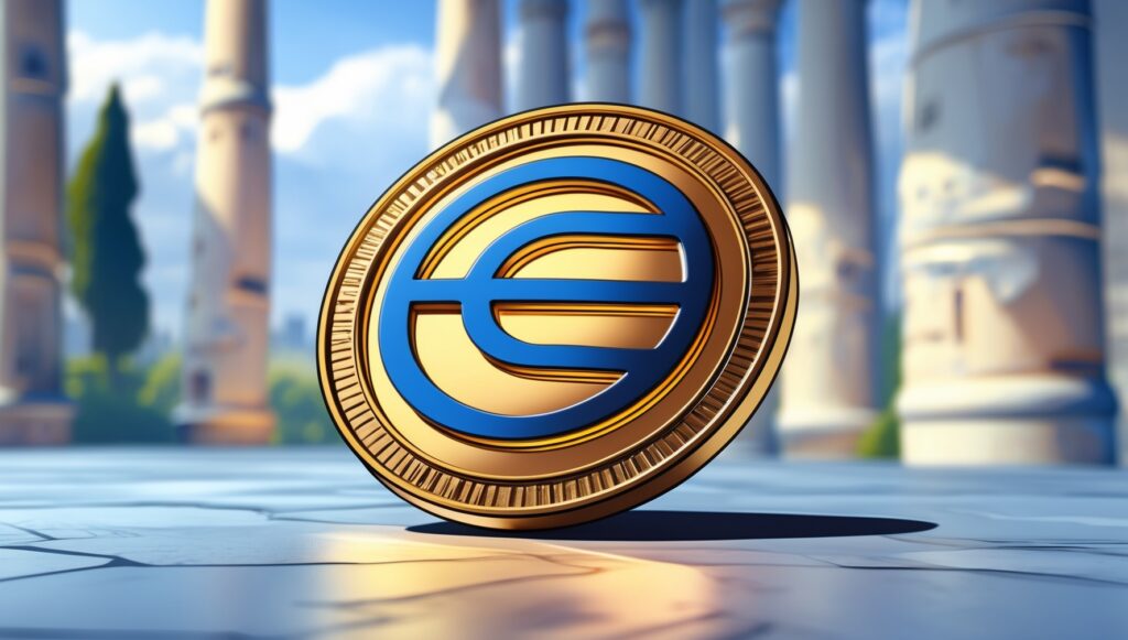 Монета Worldcoin